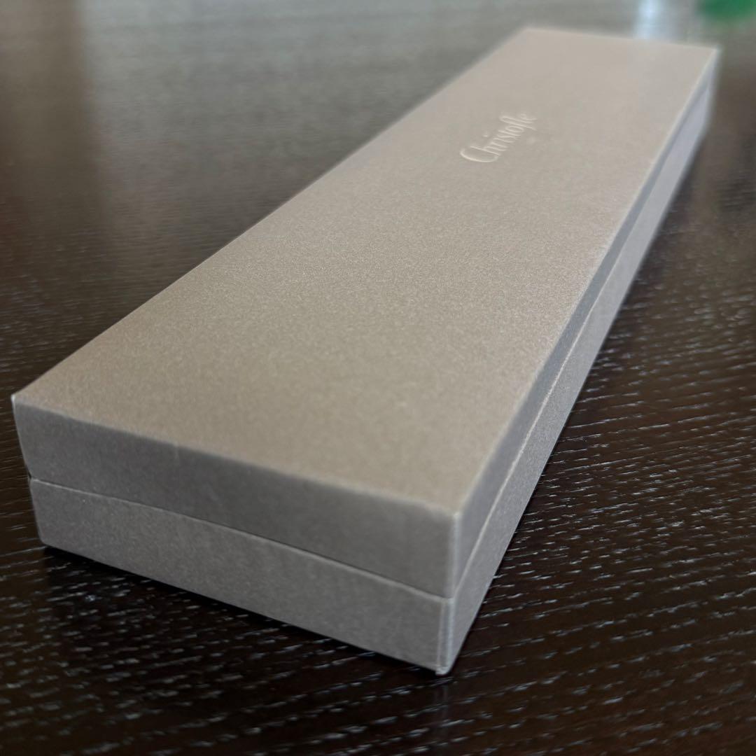 Christofle 箸 ペア　黒　白