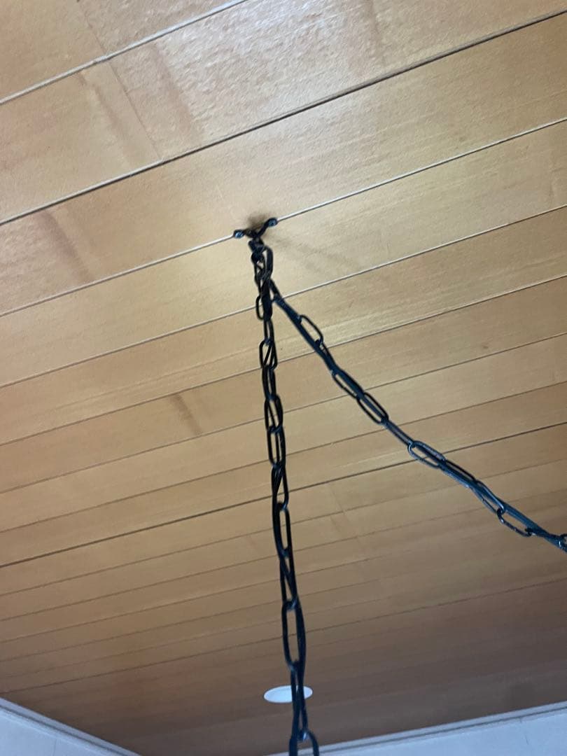 職人堅木/アンティーク家具/ペンダントライト