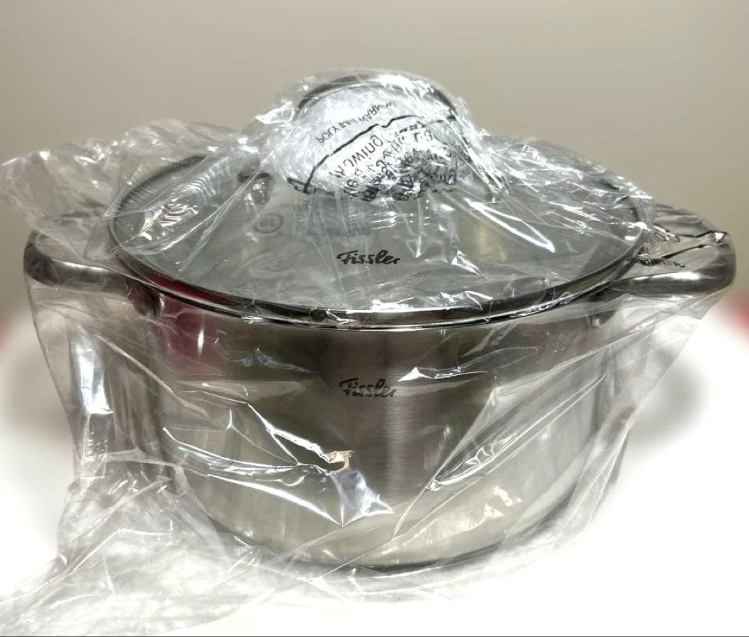 新品【フィスラー】ドイツ サンフランシスコ シチューポット20cm ステンレス製