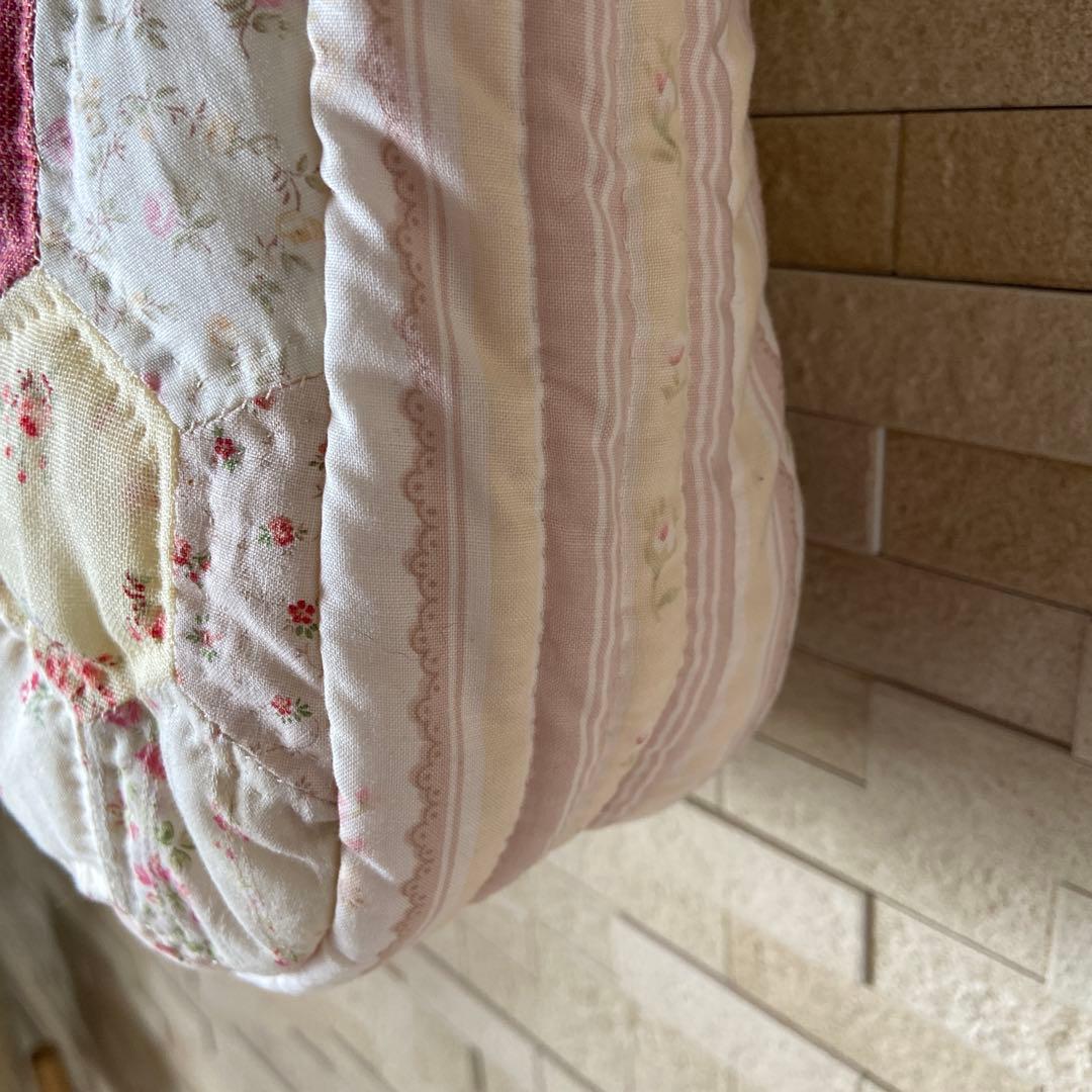 パッチワークトートバッグ　ヘキサゴン