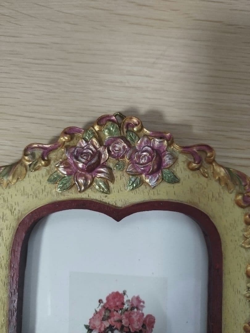 【新品】ヨーロピアン写真立て、フォトフレーム 写真入れ 花 ティーカップ 花瓶