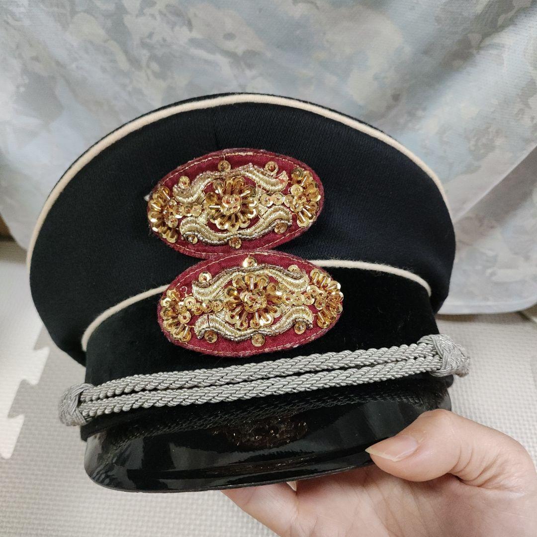 【期間限定値下】トリコット製制帽.ドイツEREL社56cm ミリタリー ゴスロリ