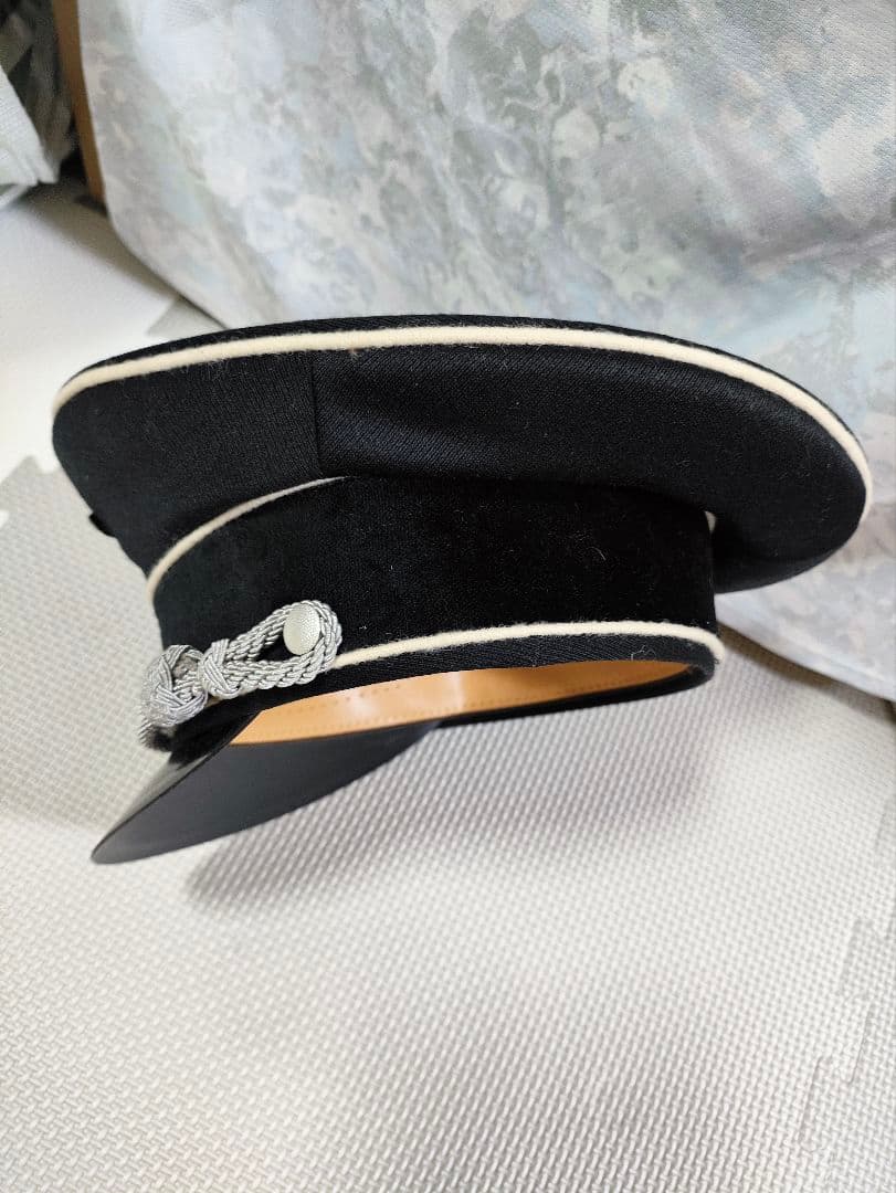 【期間限定値下】トリコット製制帽.ドイツEREL社56cm ミリタリー ゴスロリ