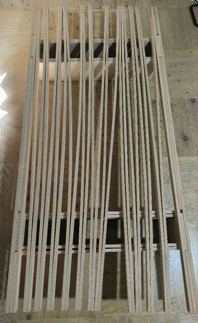 ※画像要確認　Tojo　トーヨー　ベッドフレーム V　すのこベッド