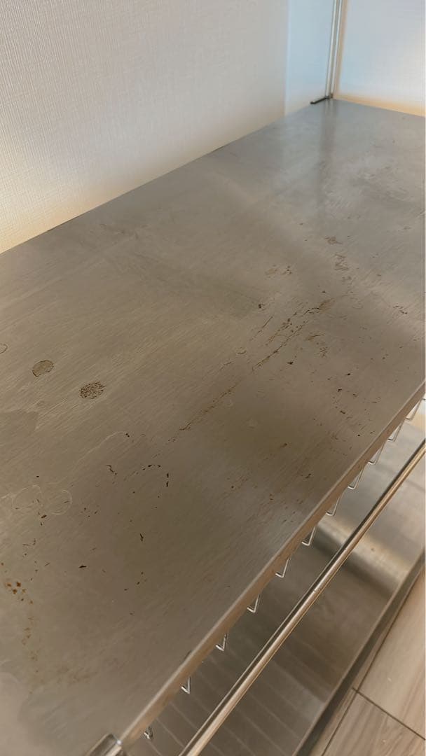 【無印良品】MUJI ステンレス オープンシェルフ ステンレスユニットシェルフ