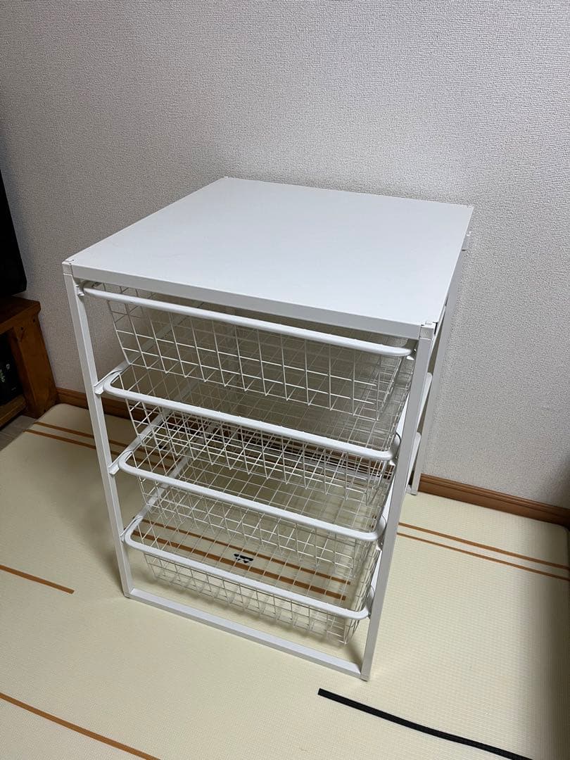 IKEA イケア　アントニウス　ワイヤーラック　ホワイト　4 段