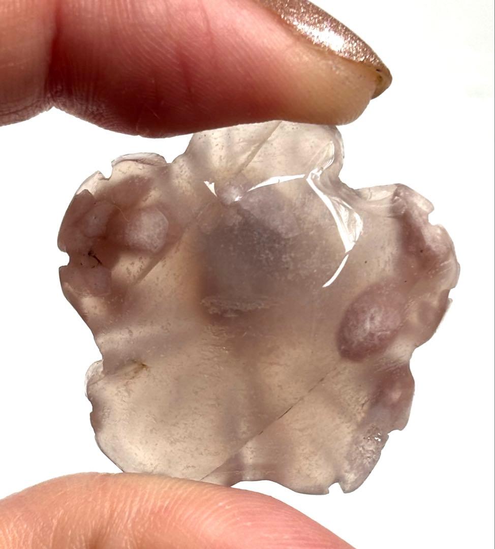 《ミニサイズ》お花　カービング　3個セット