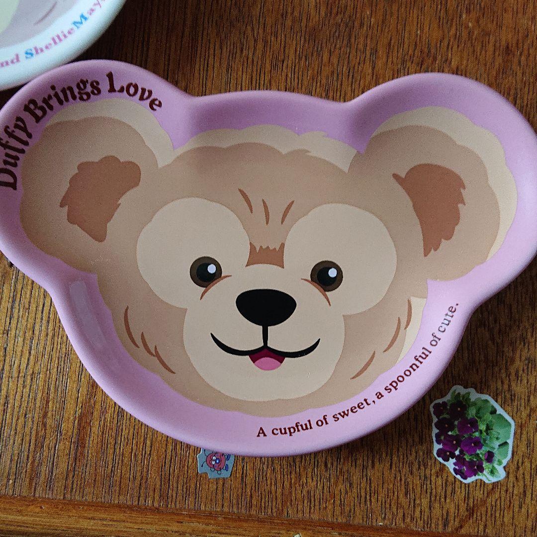 ☆ダッフィー&シェリーメイ、お顔型プレート5枚セット