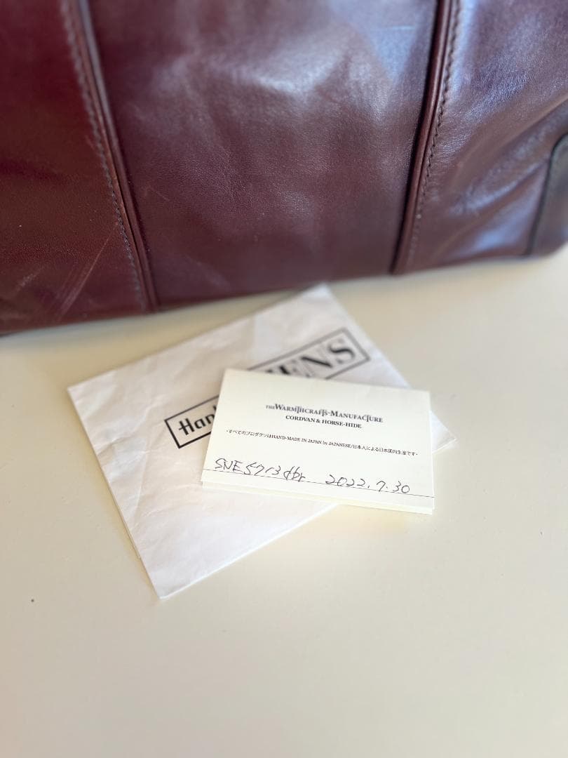 ビジネスバッグ THE WARMTH CRAFTS MANUFACTURE