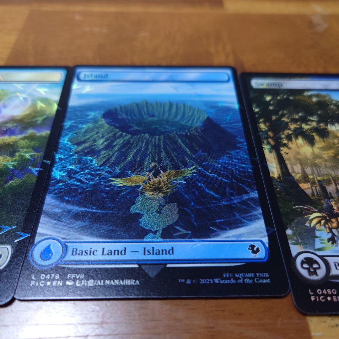 チョコボバンドル 日本語版5枚＆英語版5枚 計10枚特殊土地カード