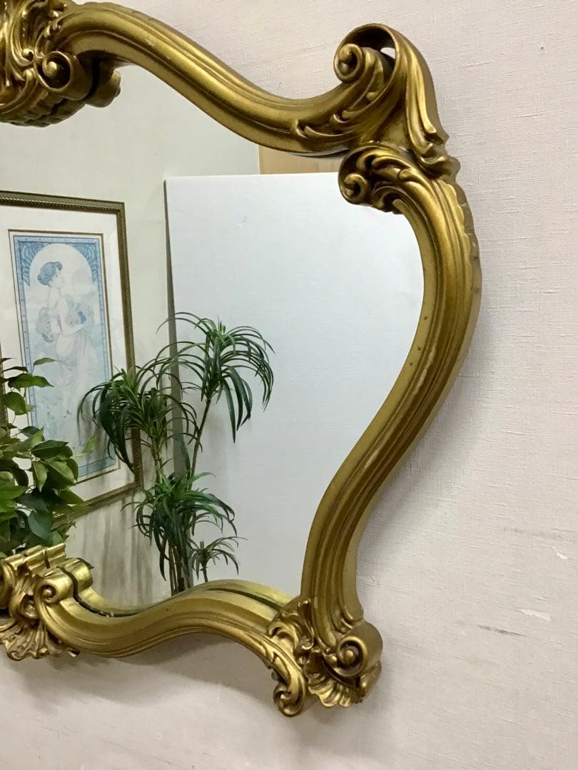 Loaridge☆管254☆イタリア製☆アンティーク☆ウォールミラー