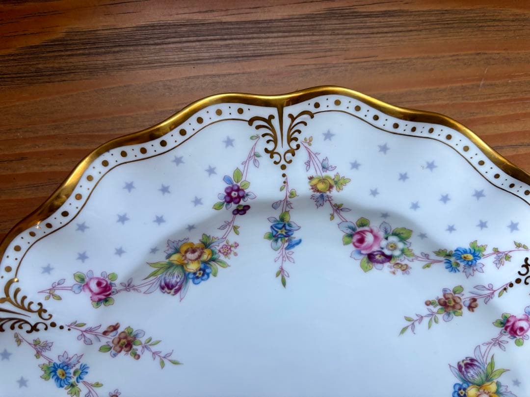 ロイヤルクラウンダービー　ロイヤルアントワネット プレート26cm