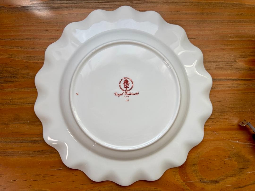 ロイヤルクラウンダービー　ロイヤルアントワネット プレート26cm