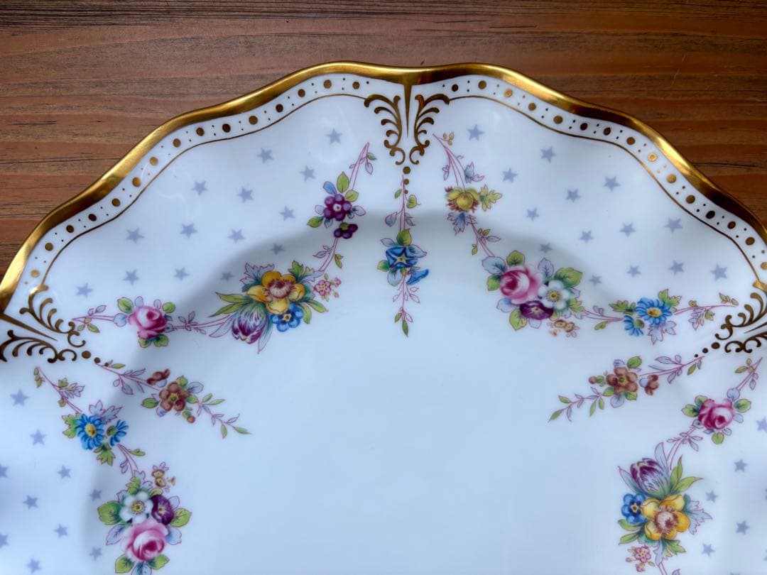 ロイヤルクラウンダービー　ロイヤルアントワネット プレート26cm