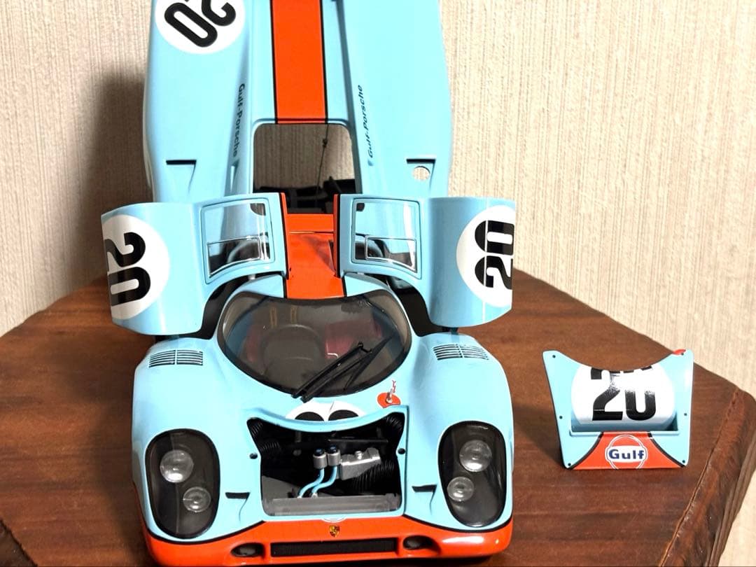 ポルシェ917K 栄光のル.マンアップデート版+Gulf Racingフィギュア
