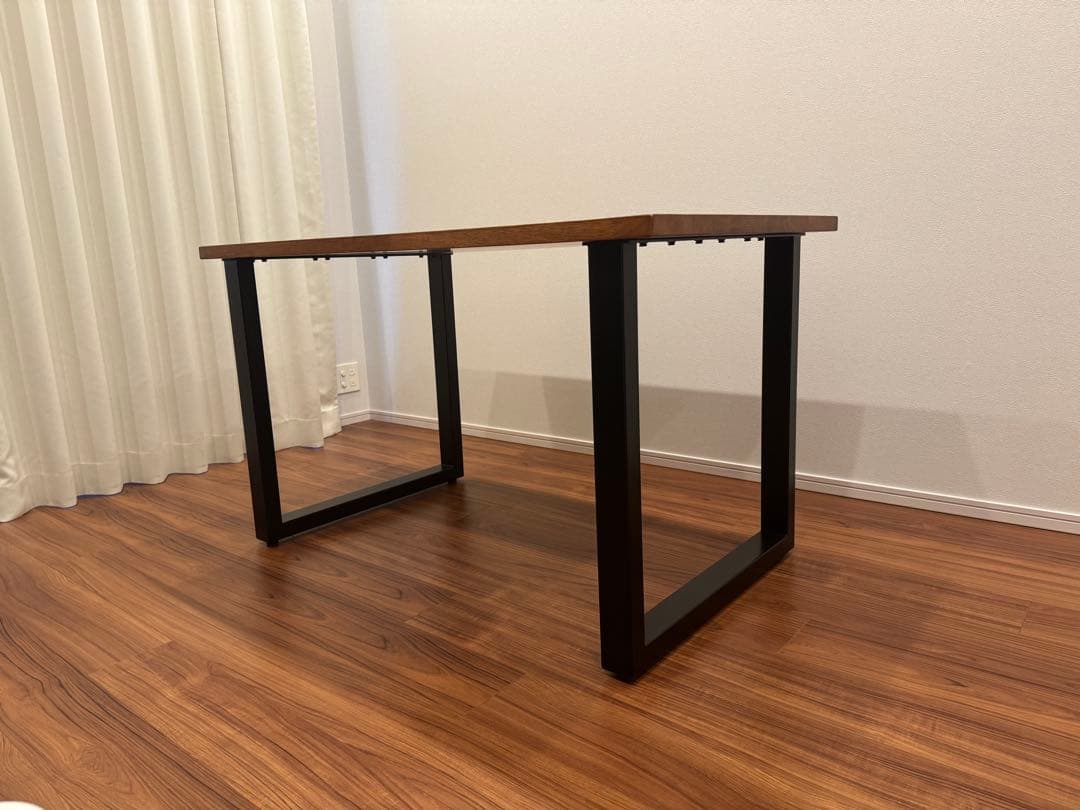 【あ】KANADEMONO THE TABLE / ラバーウッド ブラウン