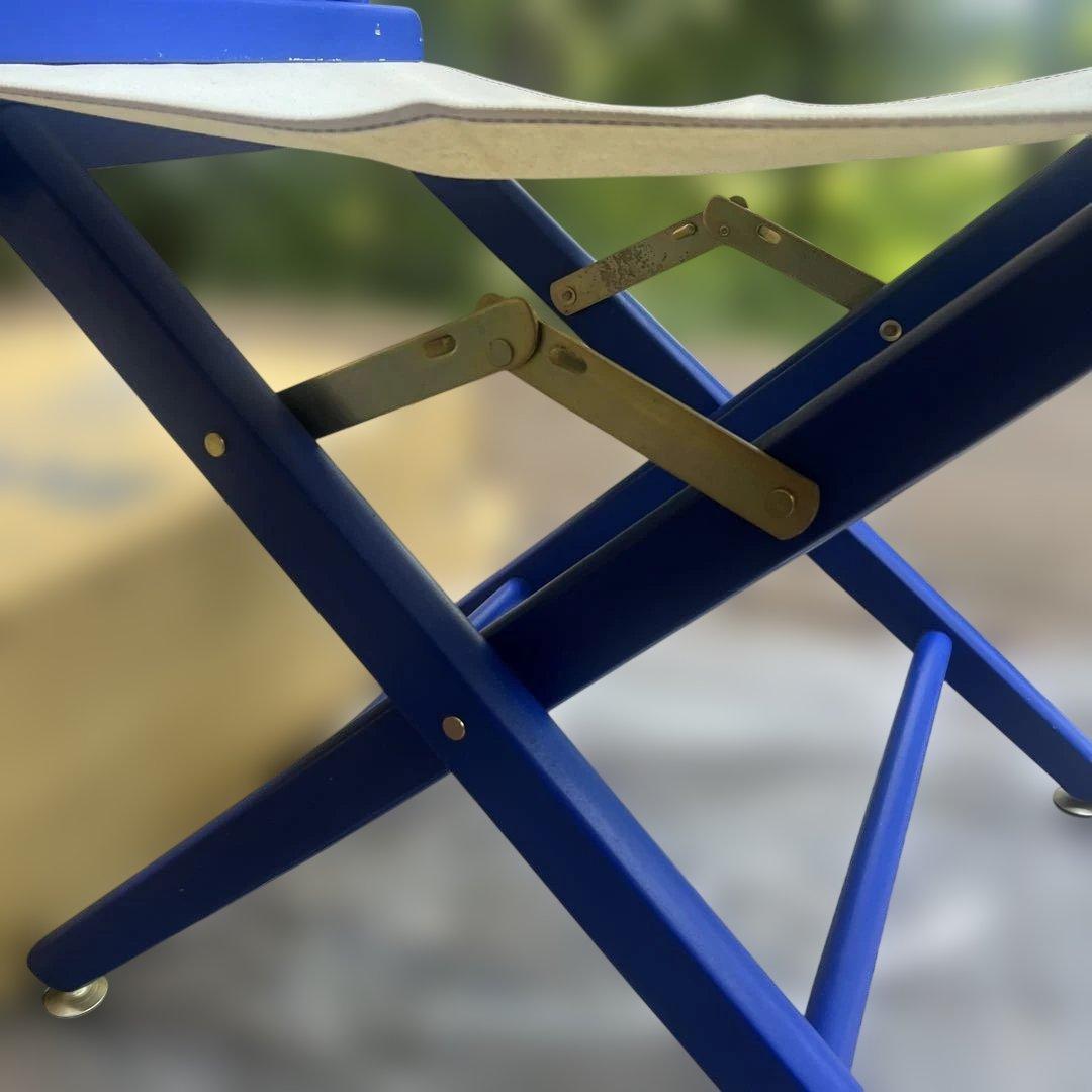 Canon ディレクターズチェア 木製 帆布　折りたたみ 1984年ロス五輪