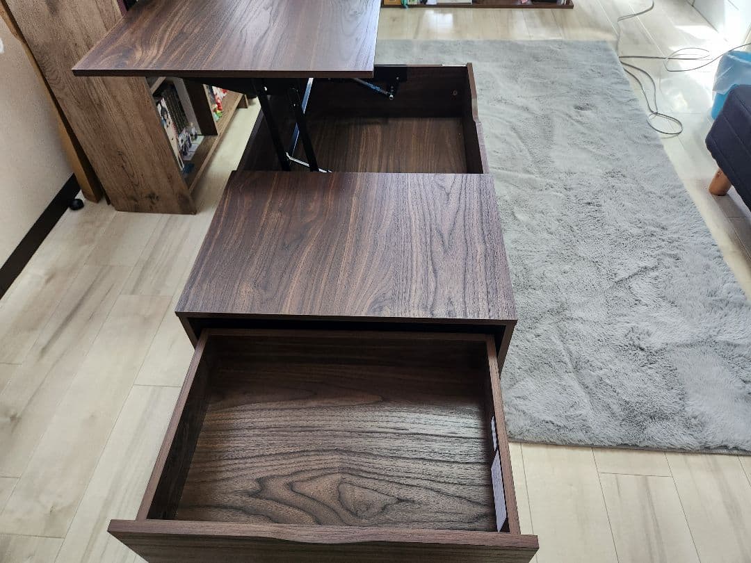 ニトリ　センターテーブル(リフティ3CN MBR)