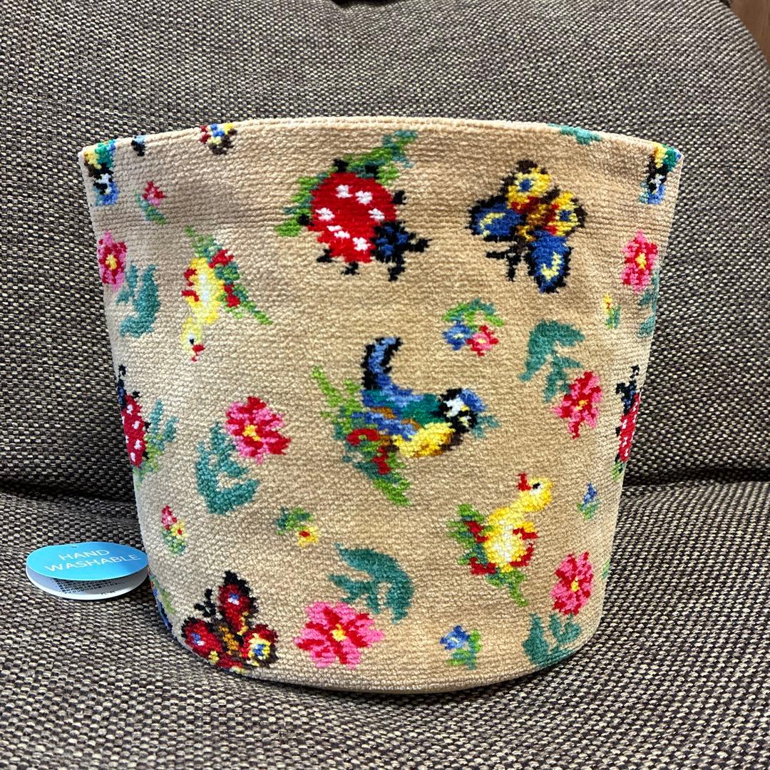 完売限定品　フェイラー　ハイジ　ファブリックバスケット　ベージュ　中