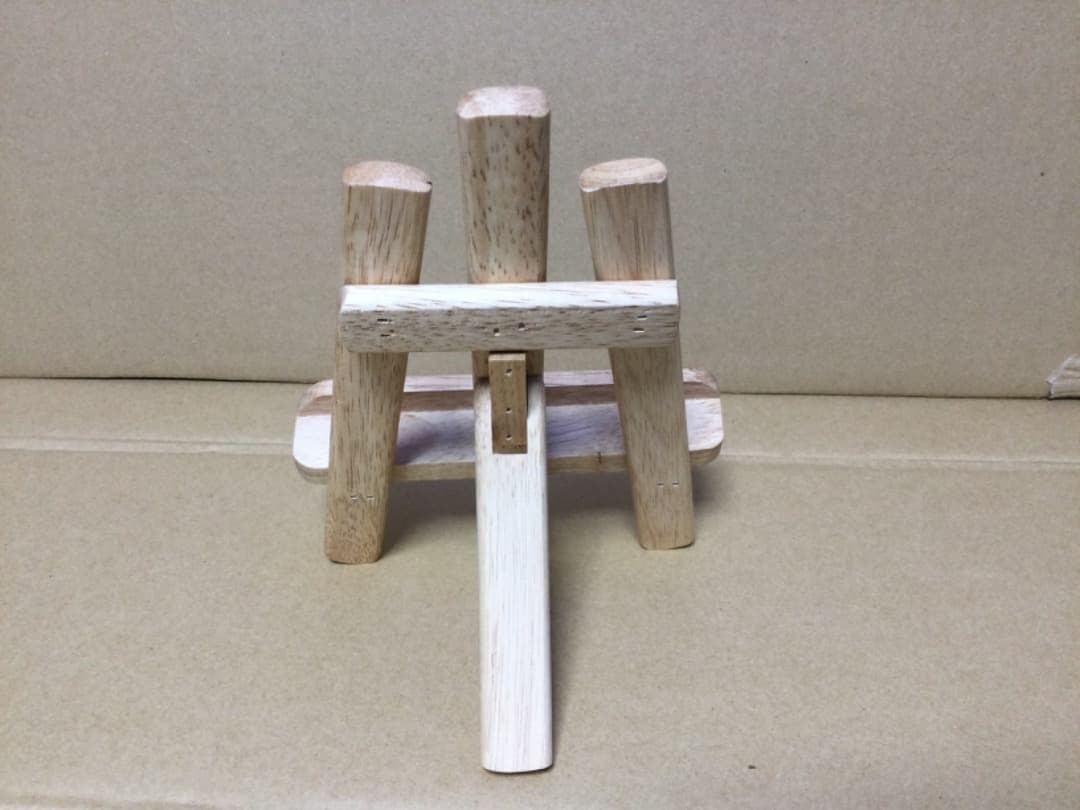 美瑛の丘組み木アートC