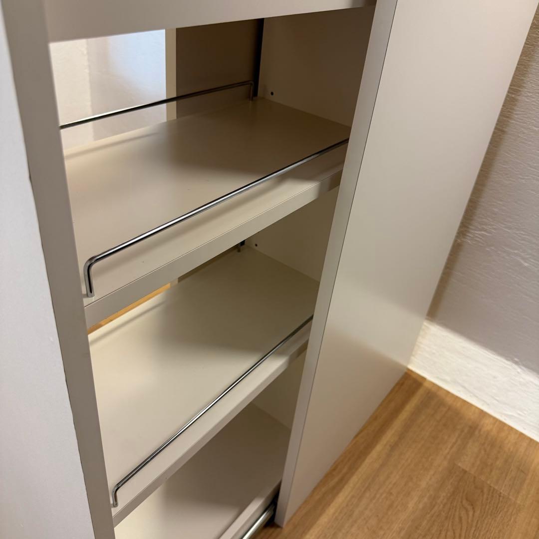 【直接引き取り限定】頑丈隙間ワゴン / キッチン隙間収納 Dinos