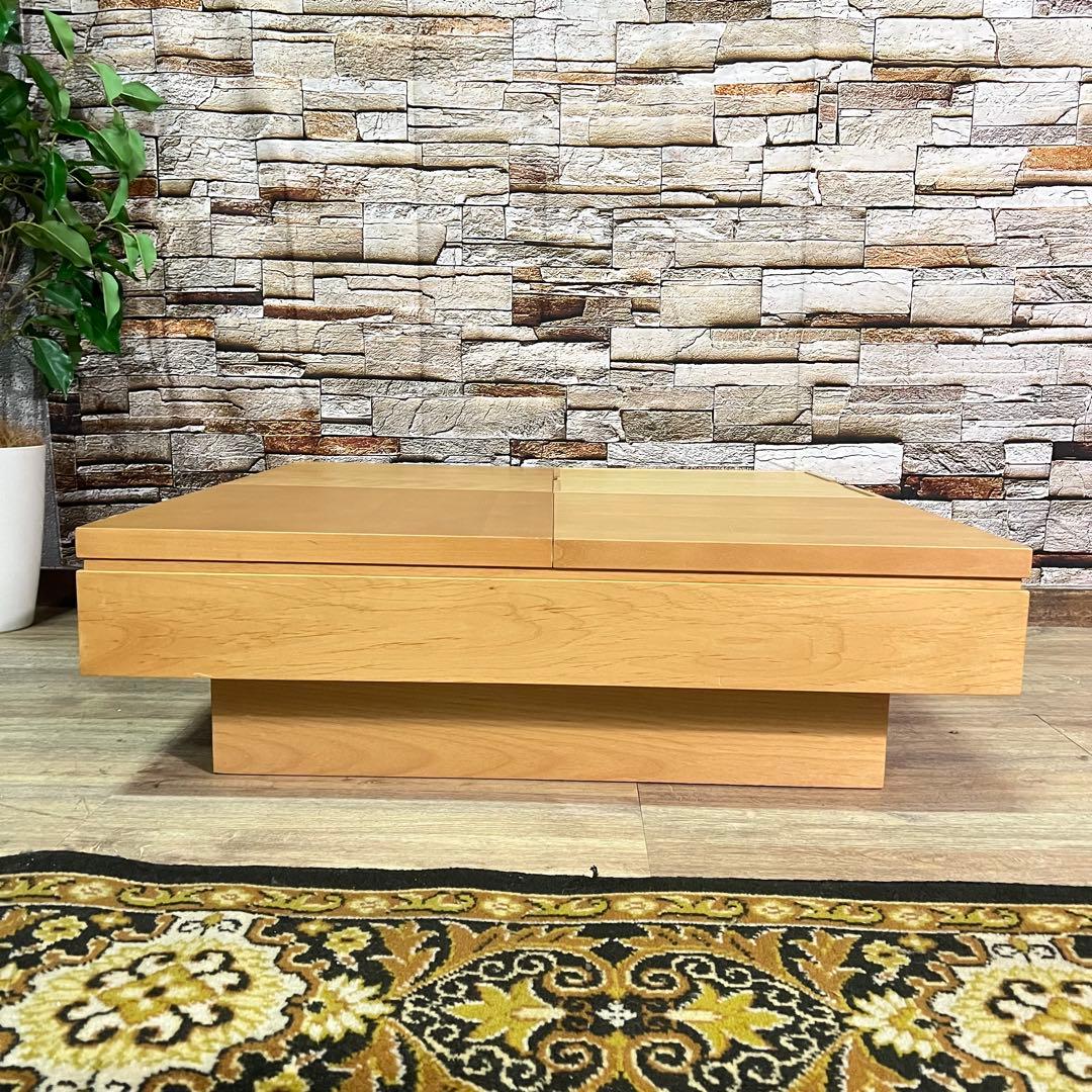 ꧁日進木工꧂妙 （Tae）シリーズ スクエアテーブル センター リビング ロー