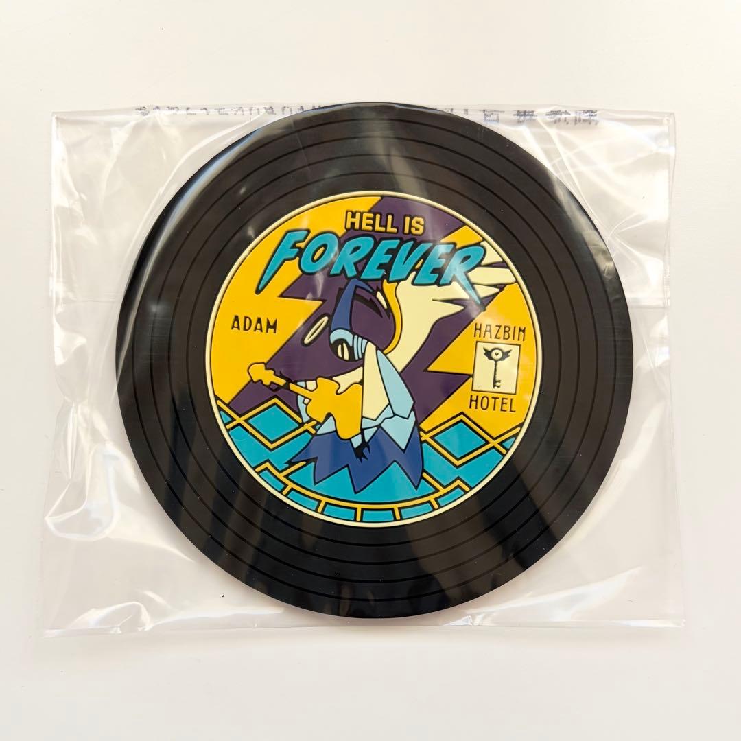 一番くじ ハズビン・ホテル レコード風ラバーコースター アダム