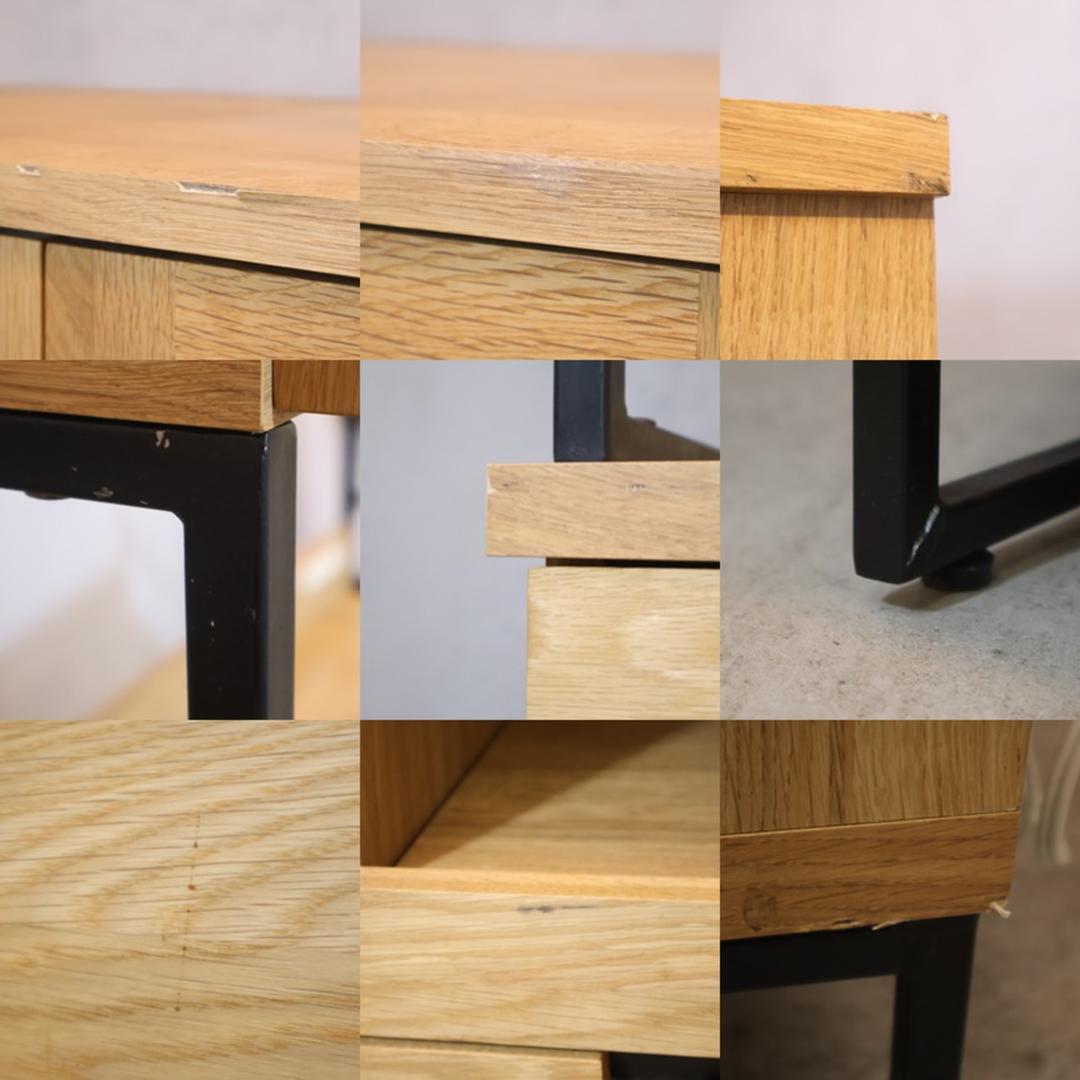 a.depeche アデペシュ オーク材 キッチンボード カップボード 食器棚