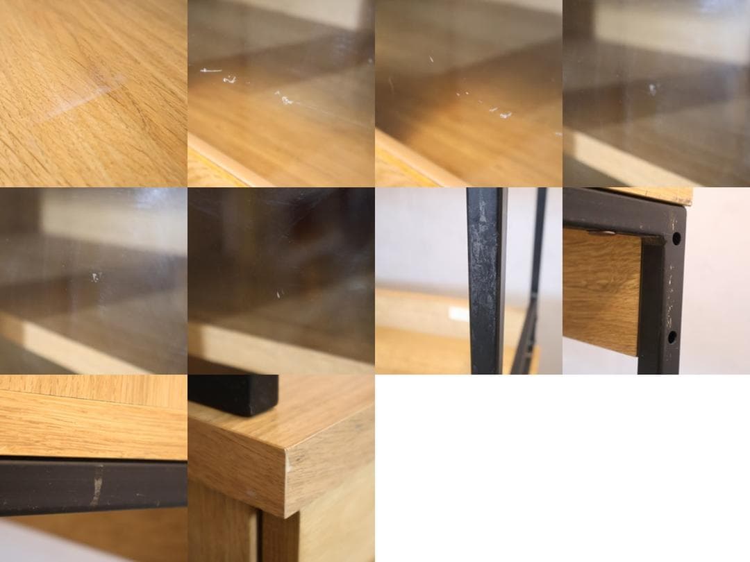 a.depeche アデペシュ オーク材 キッチンボード カップボード 食器棚