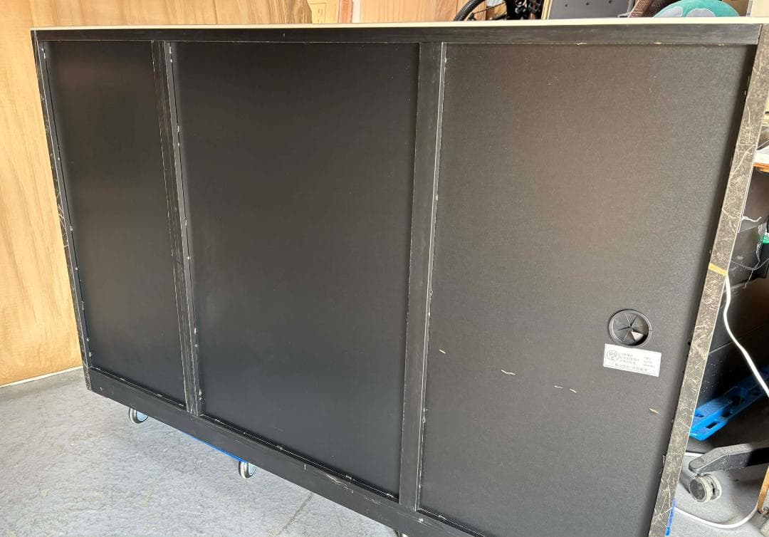 大人気 ブラック セラミック天板140キッチンカウンター 幅140cm Used