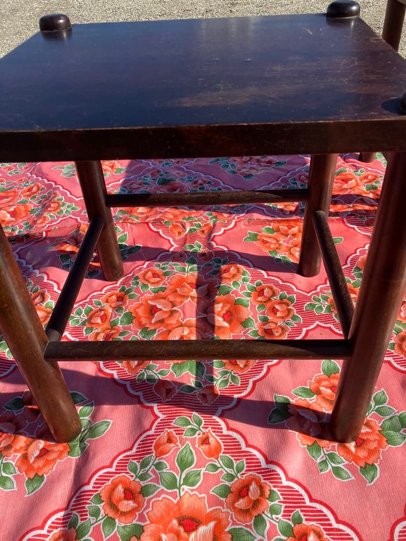 アンティーク 北海道民芸 スツール チェア 椅子　イス ヴィンテージ ②