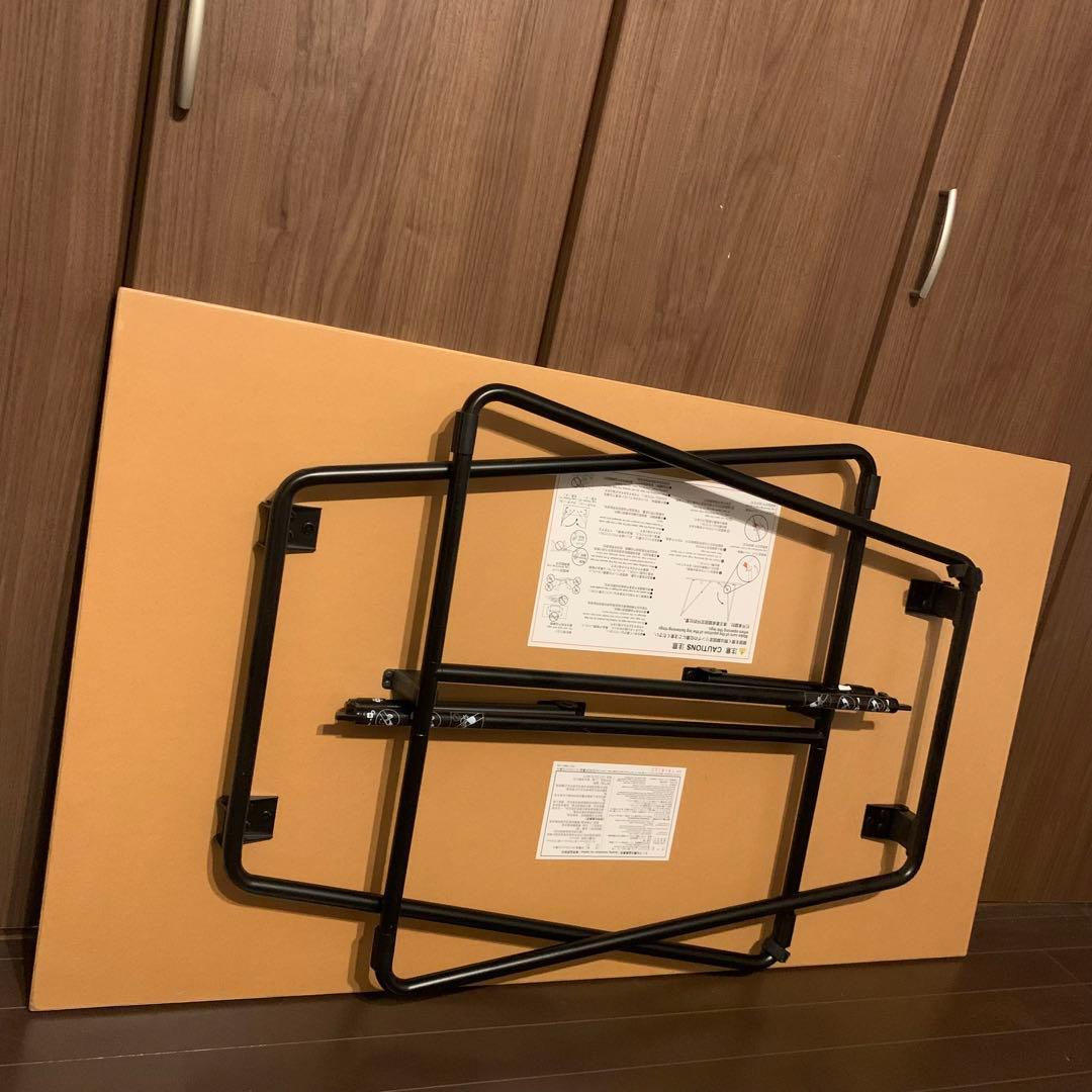 無印良品　オーク材折り畳みテーブル　120cm x 70cm