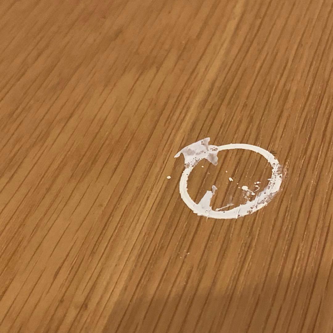 無印良品　オーク材折り畳みテーブル　120cm x 70cm