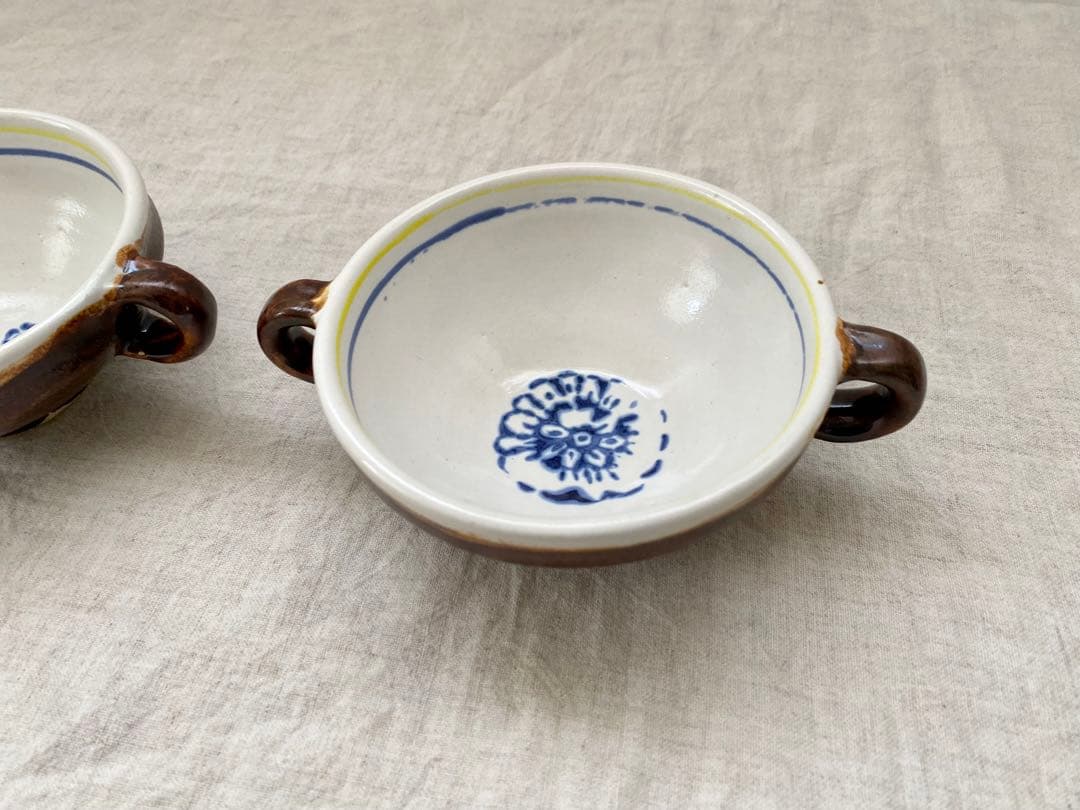 伊藤聡信　スープカップ　2点