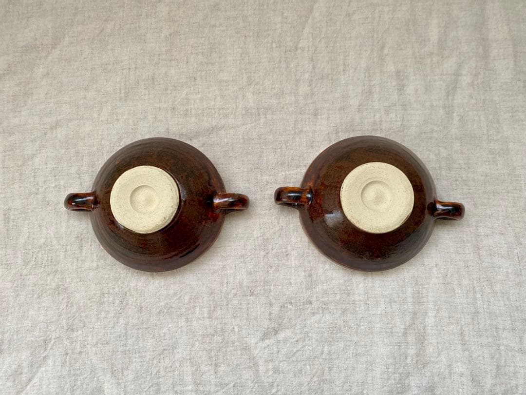 伊藤聡信　スープカップ　2点