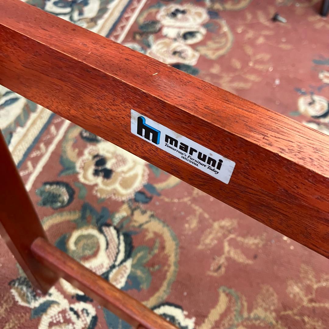 北欧レトロ マルニ 木製 バトラーズテーブル トレーテーブル サイドテーブル