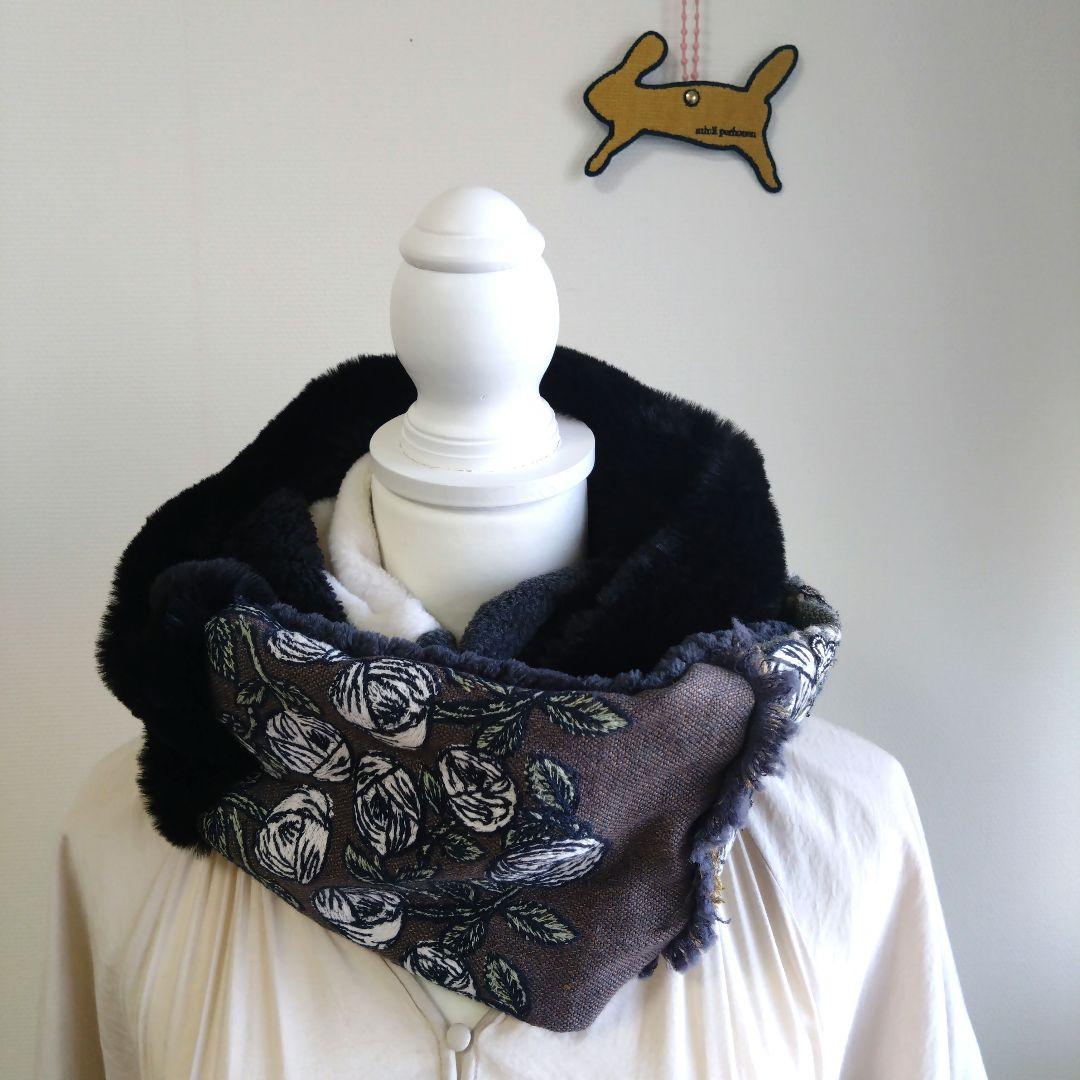 ミナペルホネン】ハンドメイド スヌード ロング - メルカリ