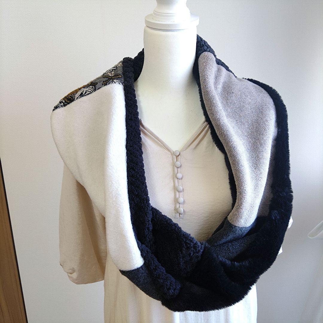 ミナペルホネン】ハンドメイド スヌード ロング - メルカリ