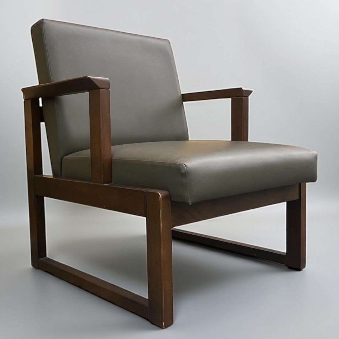 飛騨産業 HIDA キツツキ　アームチェア ロビーチェア 肘付き リビングチェア