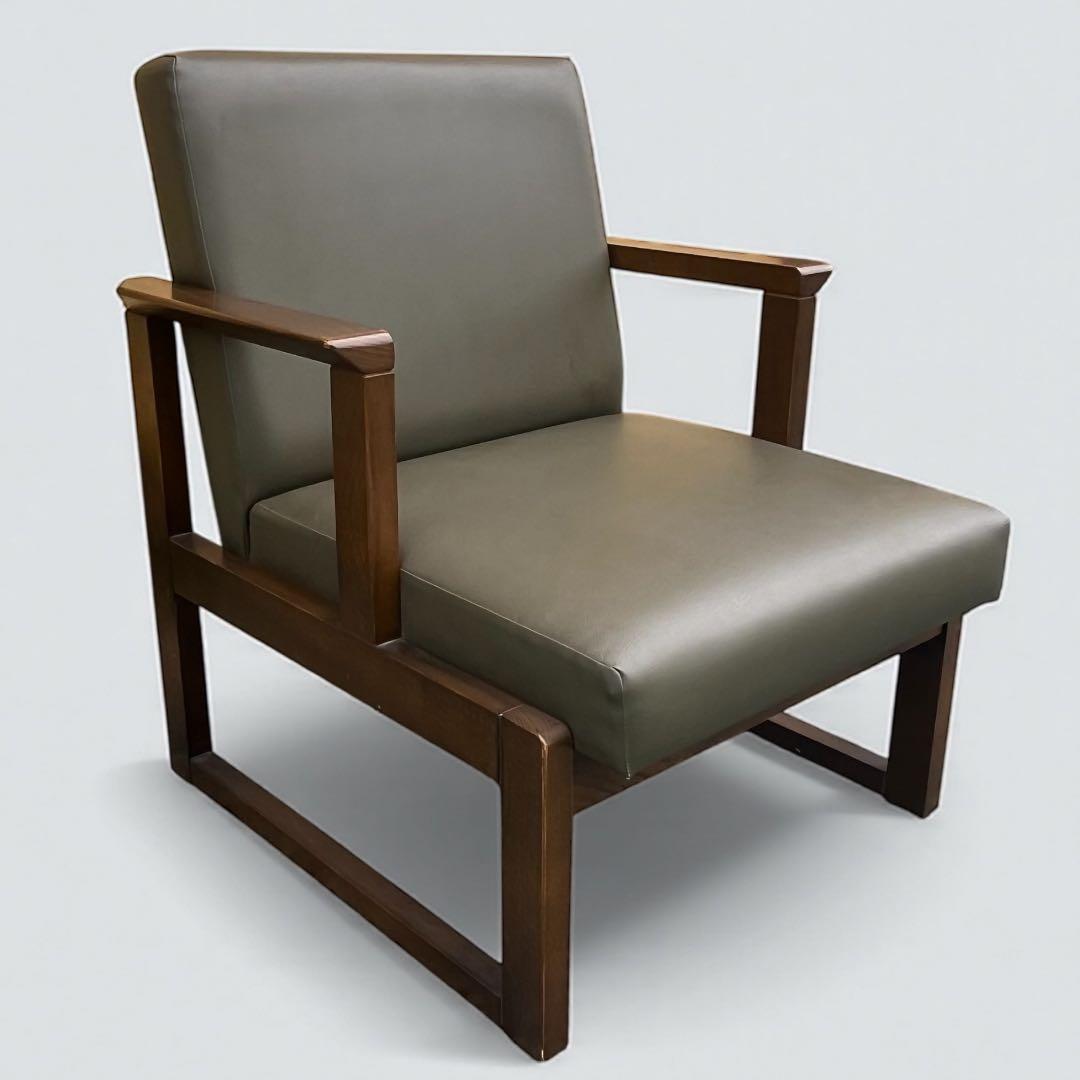 飛騨産業 HIDA キツツキ　アームチェア ロビーチェア 肘付き リビングチェア