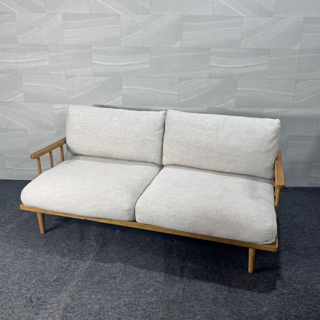 unico ソファ SIAL 布張り 2.5人 カバーリングソファ d4595