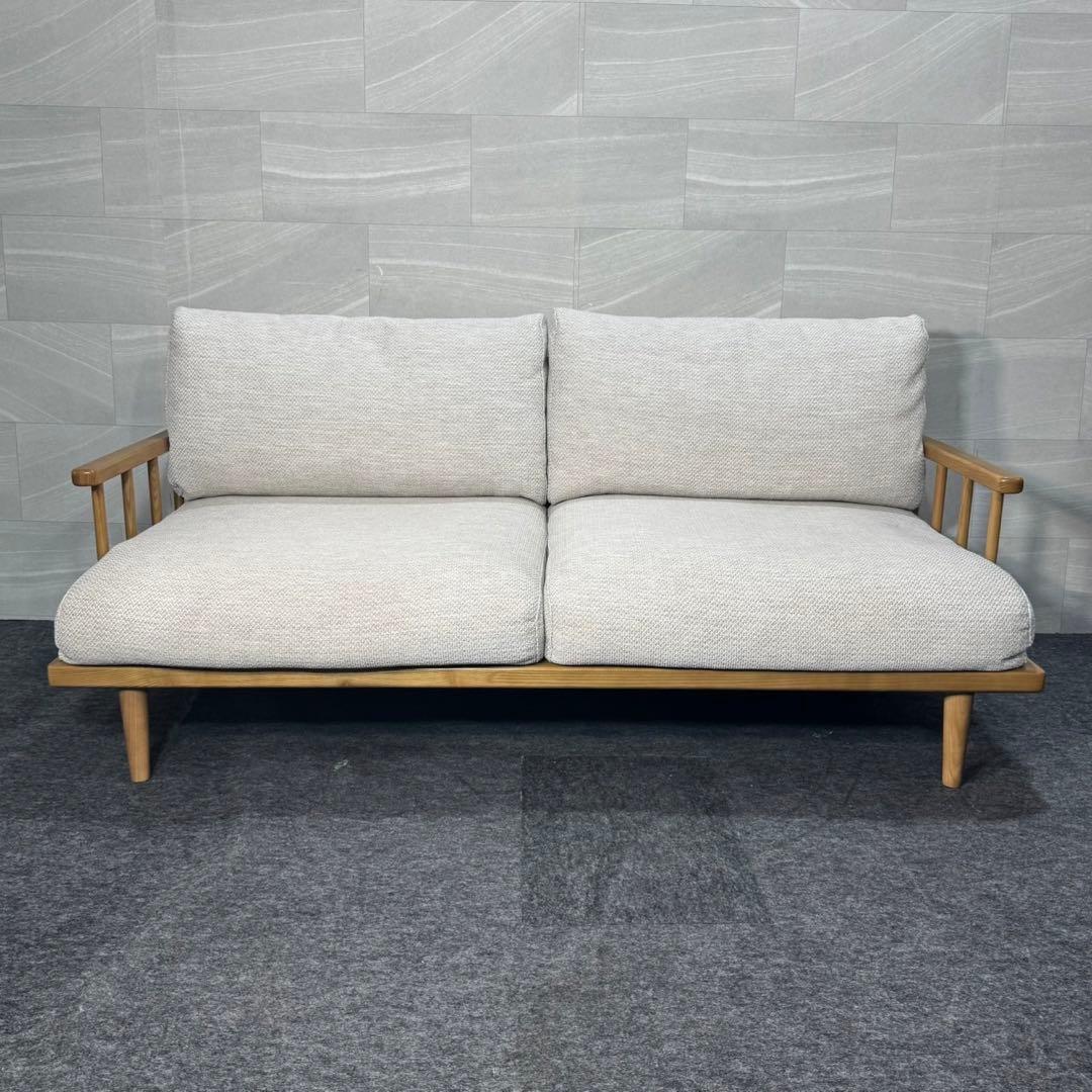 unico ソファ SIAL 布張り 2.5人 カバーリングソファ d4595