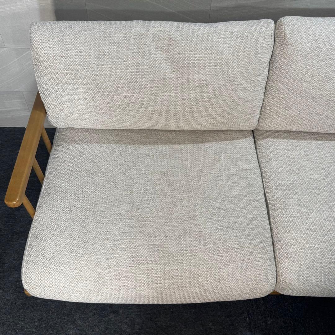 unico ソファ SIAL 布張り 2.5人 カバーリングソファ d4595