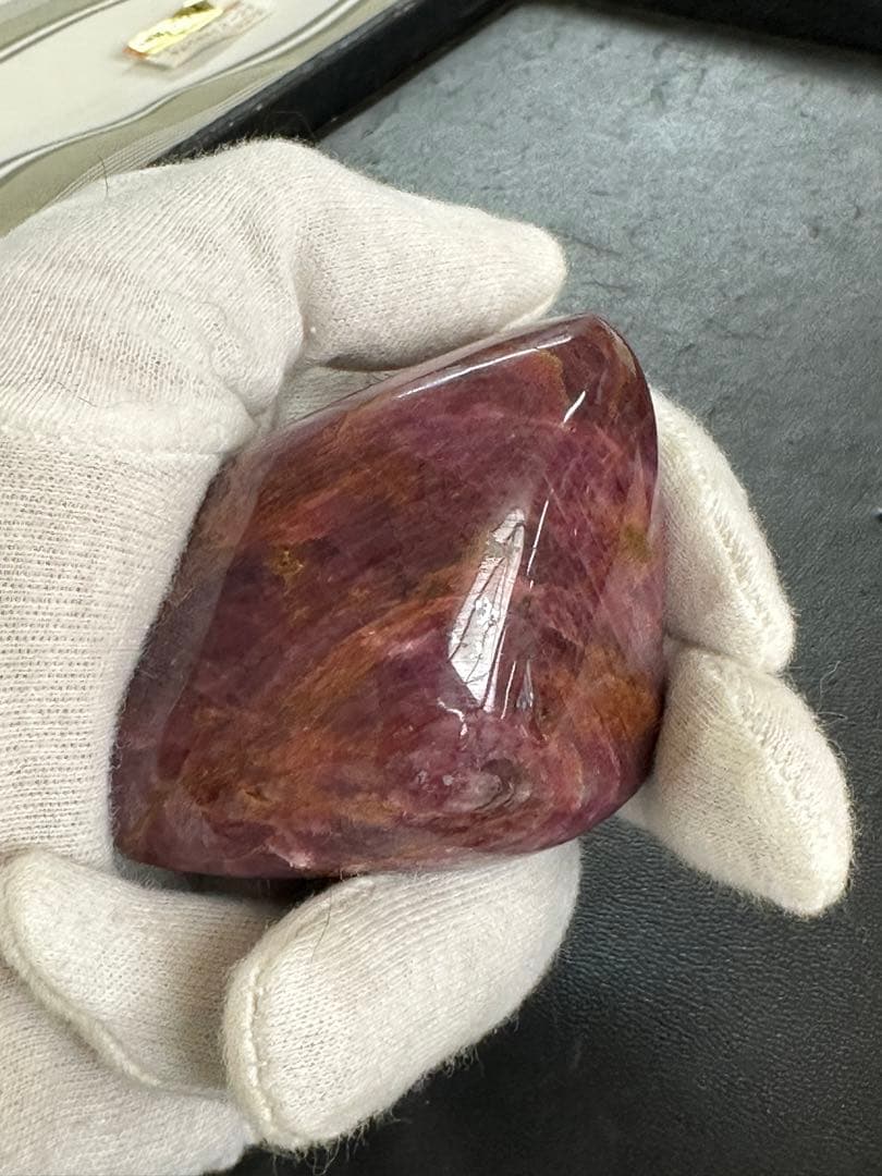 ルビー　原石磨き　タンブル【特大】