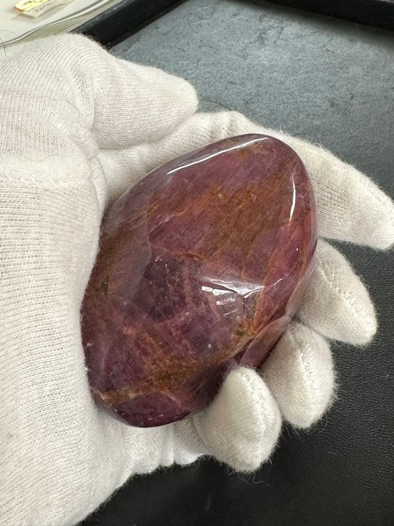 ルビー　原石磨き　タンブル【特大】