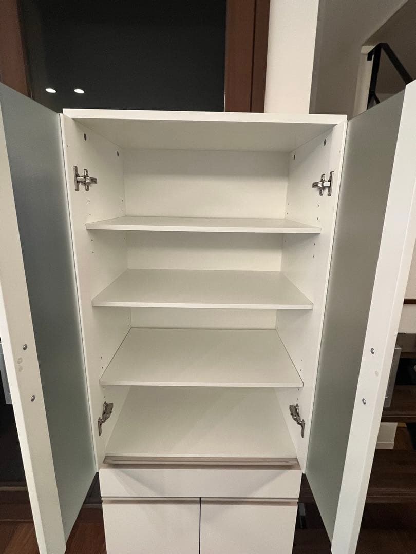 ニトリ　食器棚(フォルムN SK1860 WH)