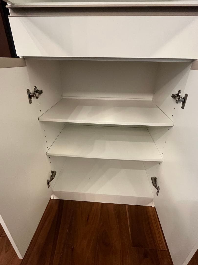 ニトリ　食器棚(フォルムN SK1860 WH)