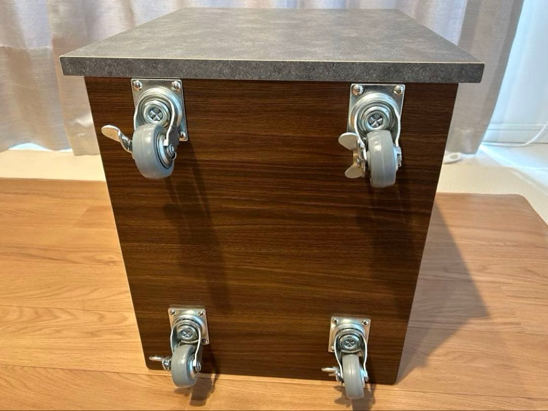 【美品】ウォーターサーバー台 ウォーターサーバーラック キャスター付きワゴン