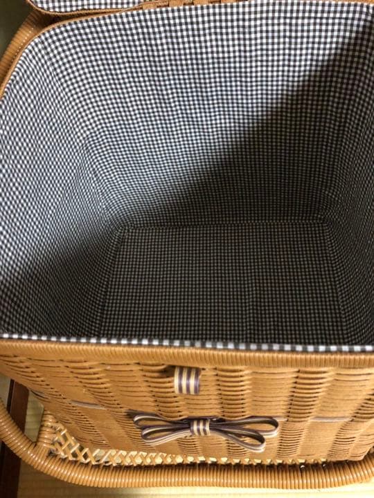 ぽぽくま様　オーダーカゴ完成品