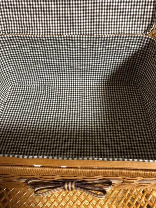 ぽぽくま様　オーダーカゴ完成品